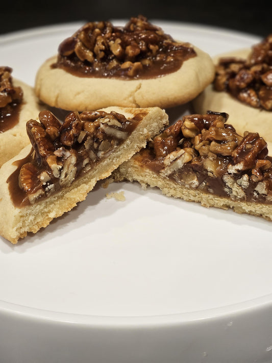 Jumbo Keto Pecan Pie Cookies