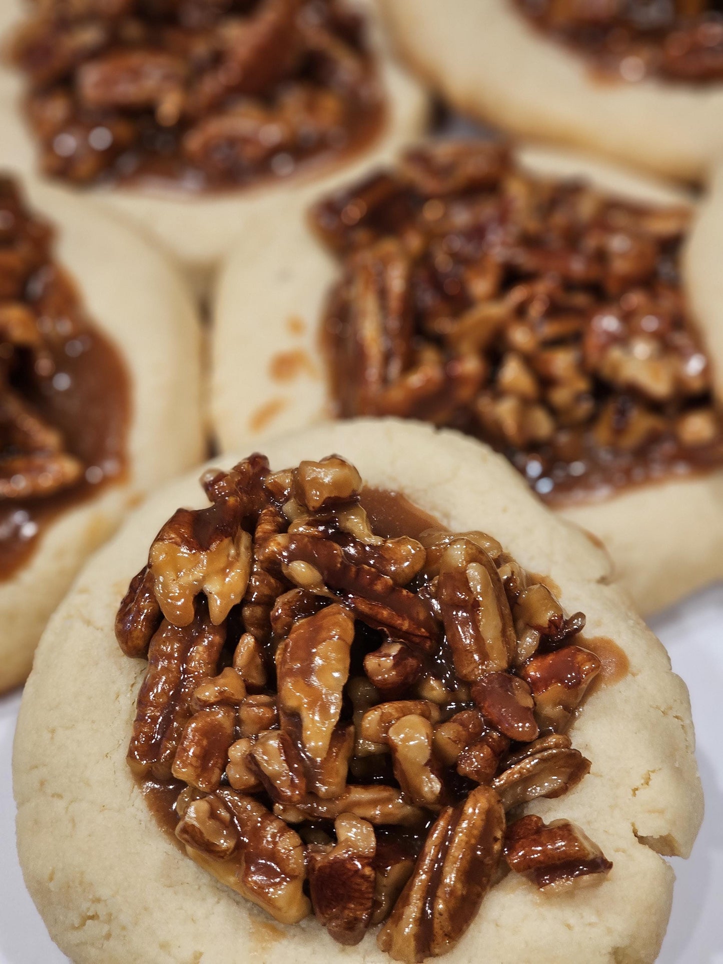 Jumbo Keto Pecan Pie Cookies